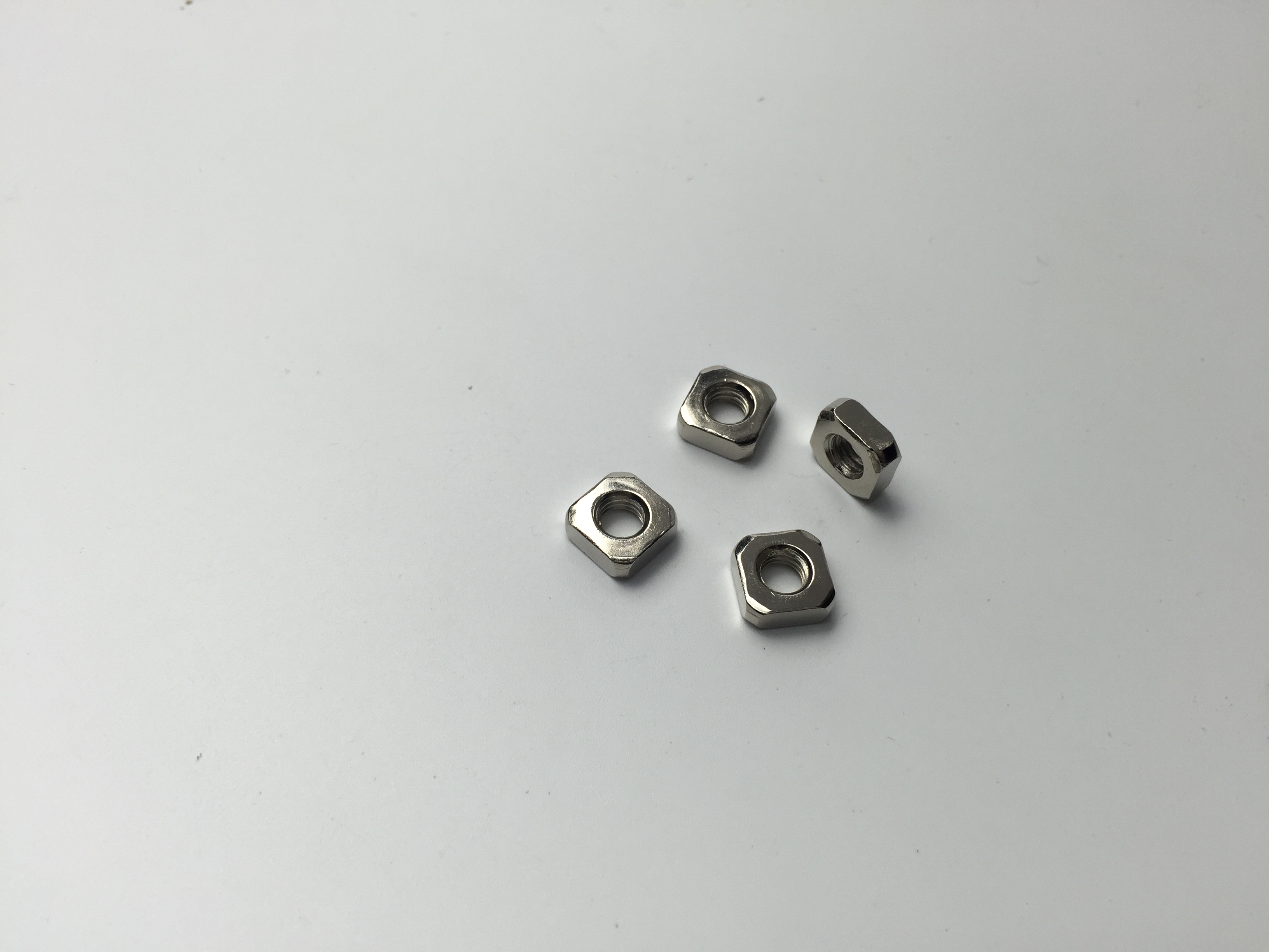 M6X11X11四方螺母、鐵鎳單價0.058